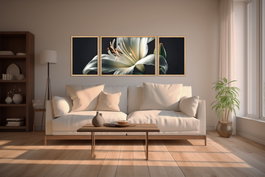 Wallity Huhu309 Cuadro Decorativo de 3 Piezas Multicolor
